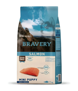 Bravery Salmon Mini Puppy Small Breeds 7 Kg
