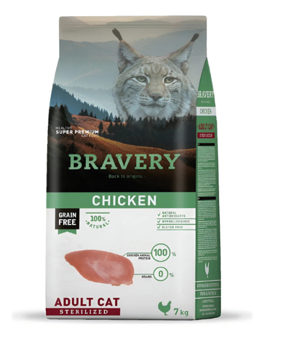 Bravery Chicken Adult Cat Sterilized 7 Kg