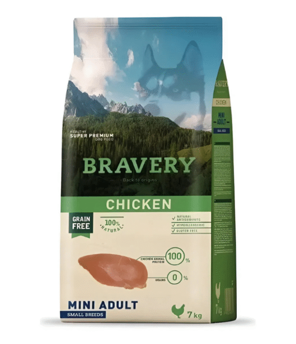 Bravery Chicken Mini Adult Small Breeds 7 Kg