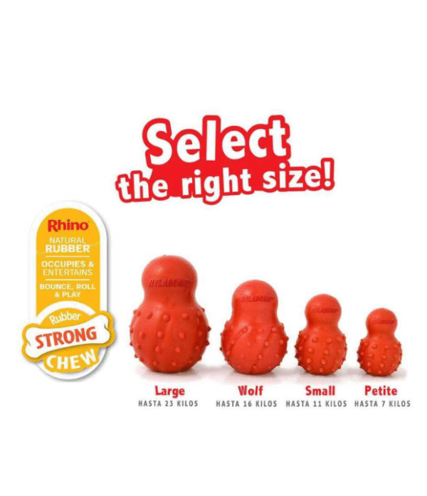 Nylabone Strong Chew Cono 3 En 1 Rellenable Congelable Sabor Tocino (Talla Xs)