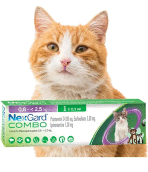 Nexgard combo gato 0.8 - 2.5 kg
