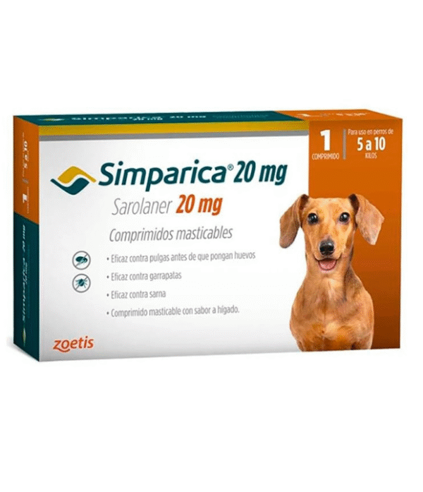 SIMPARICA 5 A 10KG