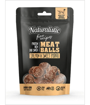4 Naturalistic Fine Recipe MeatBalls Salmon & Sweet Potato