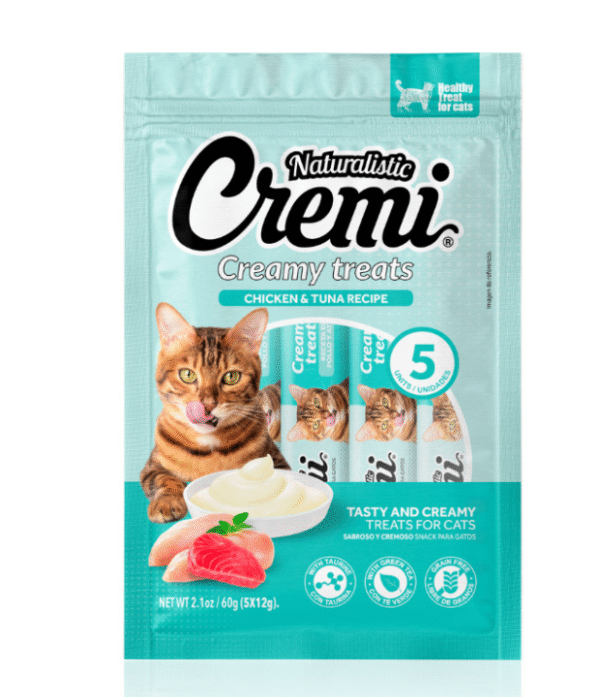 Naturalistic cremi pollo & atún 60 GR