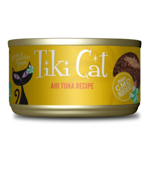 TIKI CAT HAWAIIAN GRILL AHI TUNA WET FOOD, 80 GR