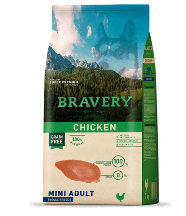 BRAVERY CHICKEN MINI ADULT SMALL BREEDS 2 KG