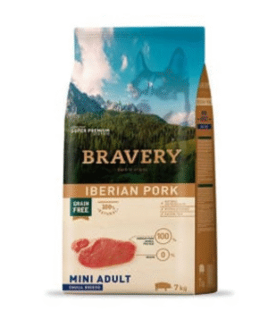 Diseño sin título (29) BRAVERY IBERIAN PORK MINI ADULT SMALL BREEDS 2 KG
