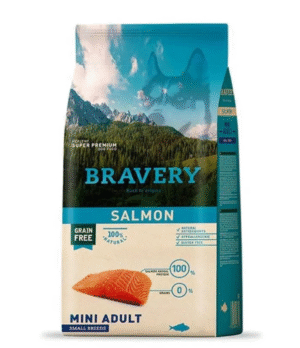 BRAVERY SALMON MINI ADULT SMALL BREEDS 2 KG