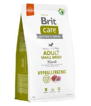 1 BRIT CARE DOG HYPOALLERGENIC ADULT SMALL BREED LAMB 3KG