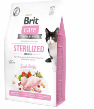 BRIT CARE CAT GF STERILIZED SENSITIVE 2KG