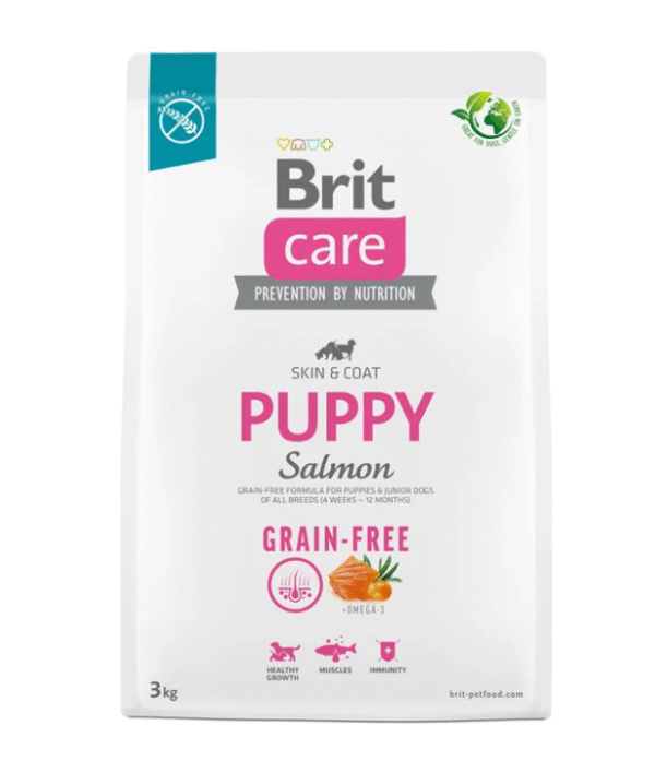 BRIT CARE DOG GRAIN-FREE PUPPY SALMON 3 kg
