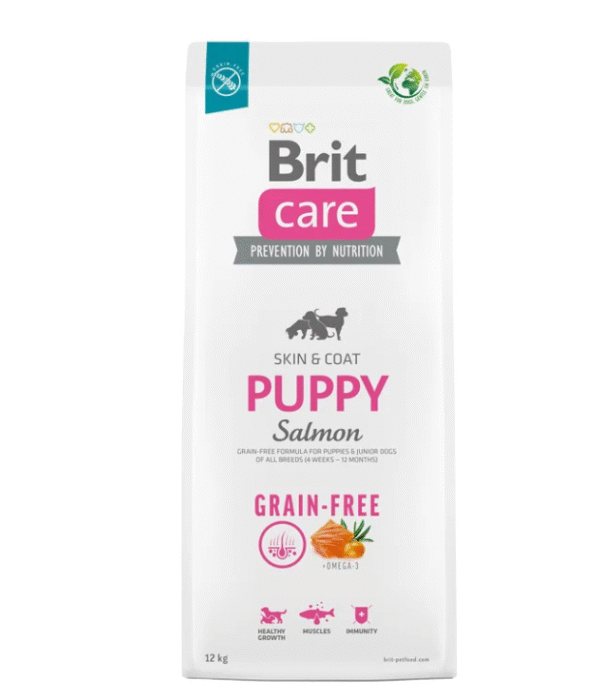BRIT CARE DOG GRAIN-FREE PUPPY SALMON 12 kg