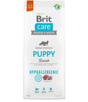 22 BRIT CARE DOG HYPOALLERGENIC PUPPY LAMB 12KG