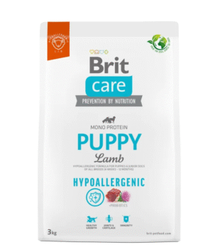 23 BRIT CARE DOG HYPOALLERGENIC PUPPY LAMB 3KG