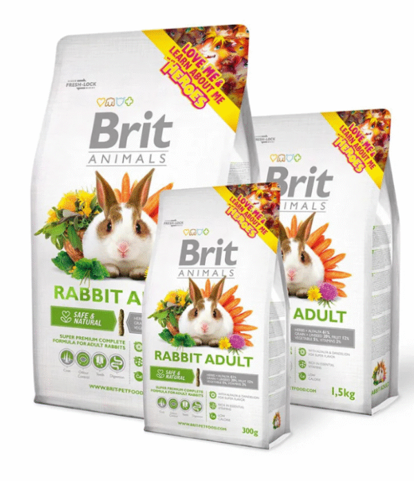 BRIT ANIMALS RABBIT ADULT 1,5KG