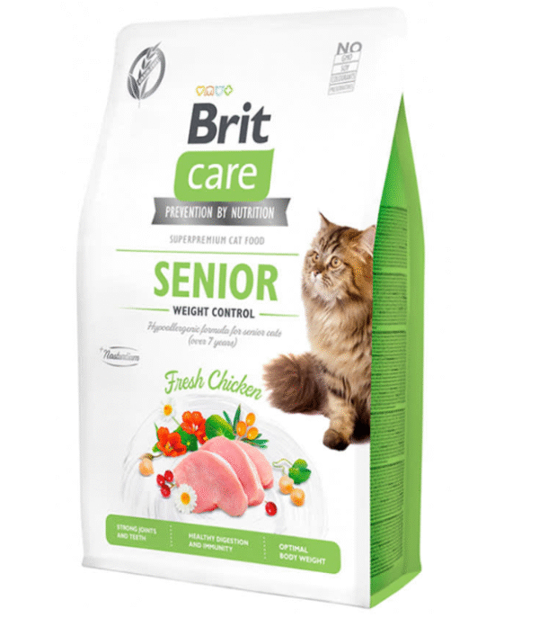 BRIT CARE CAT GRAIN-FREE SENIOR 2 KG