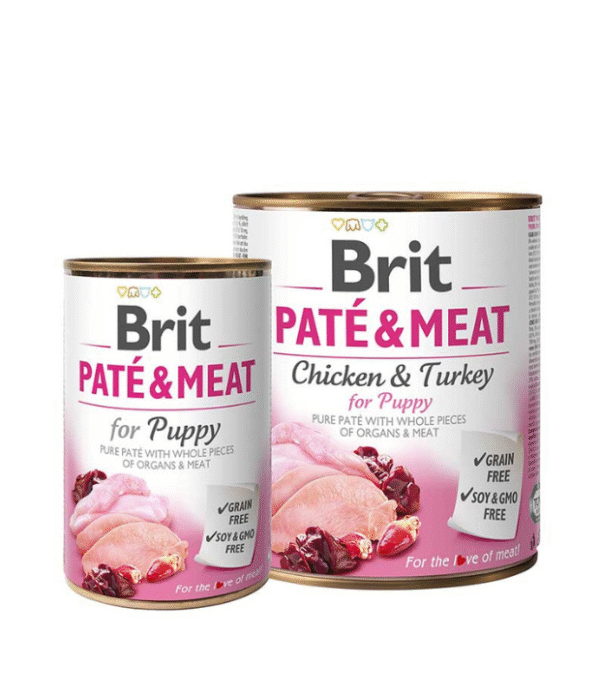 BRIT PATE & MEAT PUPPY 400 GR