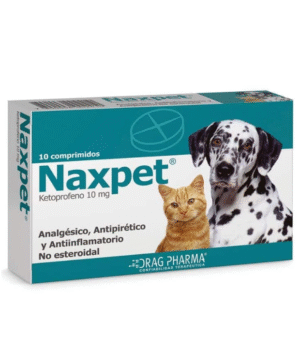 NAXPET PERRO-GATO 10MG X 10 COMP
